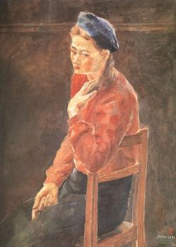 邊史智 A Woman in a Beret